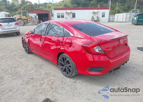 2020 Honda Civic Sport z USA, uszkodzony, nr VIN 2HGFC2F83LH561966